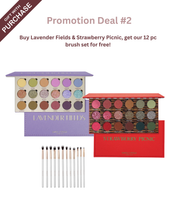 Laden Sie das Bild in den Galerie-Viewer, Promotion Deal #2, Purchase Lavender Fields &amp; Strawberry Picnic, get a FREE brush set!
